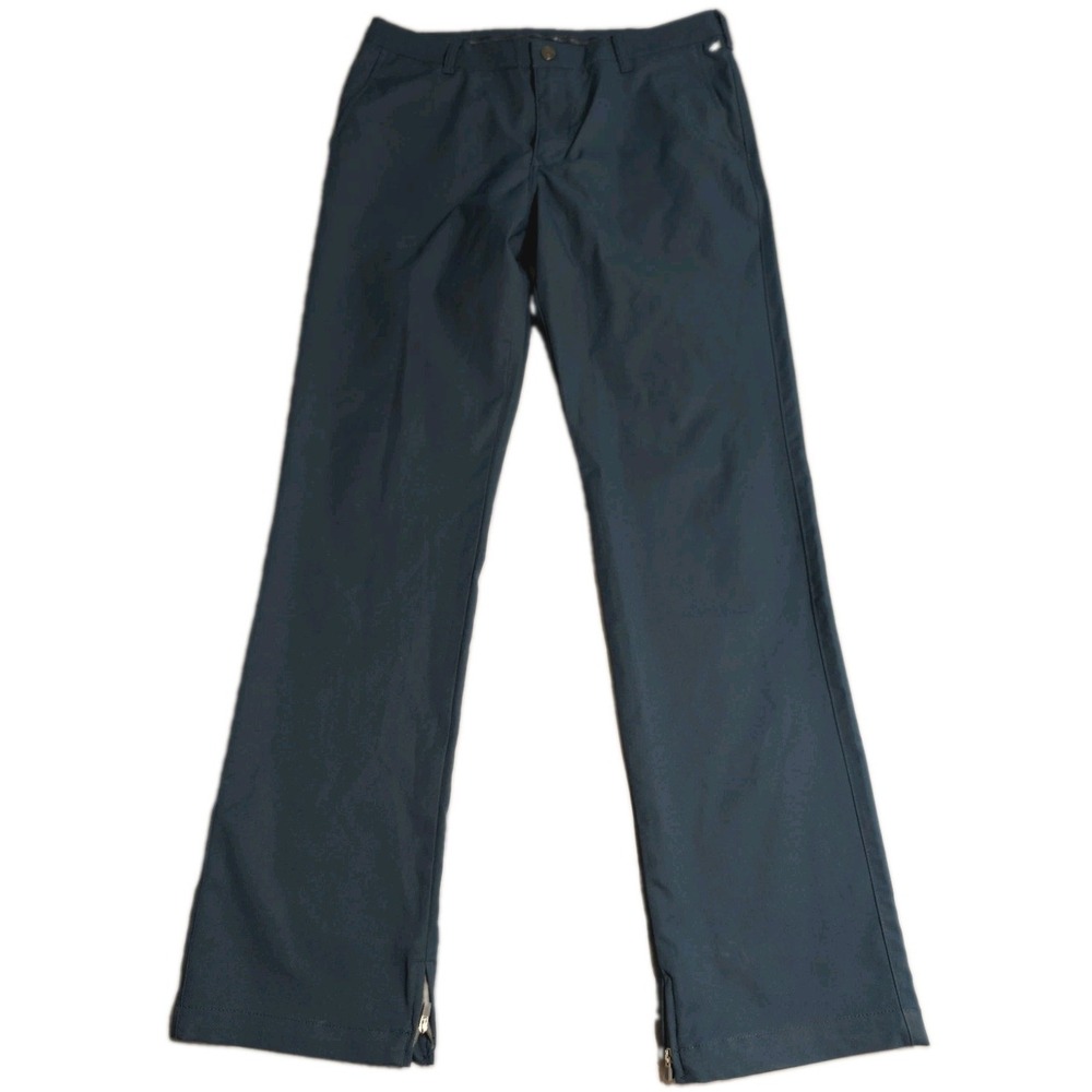 Bonobos Fairway Golf Pants Mens 35x36 Blue Performance Stretch Ankle Zip